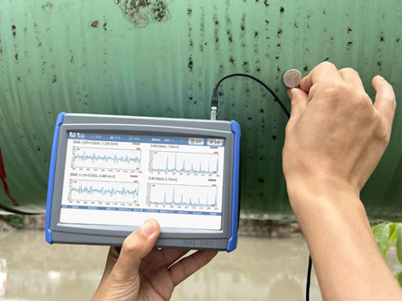 HAL-3000 Acoustic Emission Valve Leakage Detector