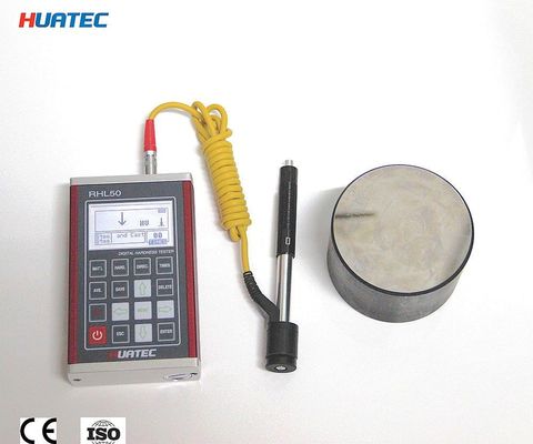 RHL50 LCD Leeb Hardness Tester Rechargeable Digital Hardness Meter for Metal Workpiece