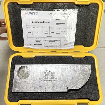 IIW V-1 CS SS AL Material UT Calibration Blocks NDT Instrument