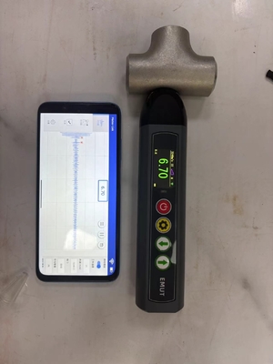TG-14+ A Scan B Scan APP mode EMAT Electromagnetic ultrasonic thickness gauge with colour LCD