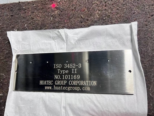 PT Test Plate For Steel International Standard ISO9934-2 EN ISO 3452-3 Type II Penetration Reference Test Block