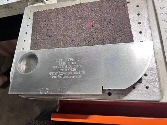 IIW TYPE 1 UT Calibration Block Carbon Steel