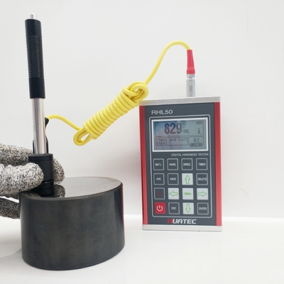 High Accuracy RHL50 LCD Display Portable Leeb Hardness Tester With ±6HLD Accuracy And Rmin 50mm Min. Radius