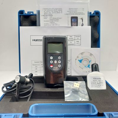 TG-3500 Digital Portable Ultrasonic Wall Thickness Meter Pressure Vessel Wall Corrosion Thickness Tester for Boiler Oil Storage Tank
