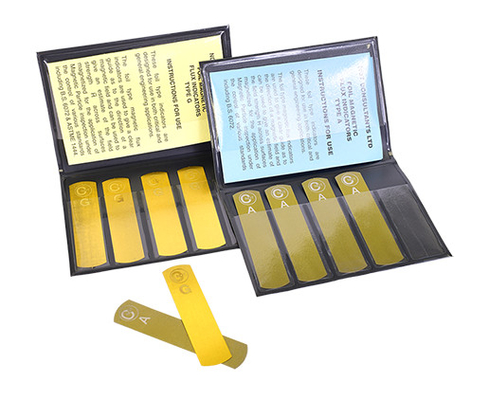 Burmah Castrol Magnetic Field Flux Strips Type I G Type II A Permeable Magnetic Steel Sandwiched Between Two Brass Plates