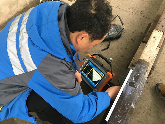 TOFD Portable Phased Array Ultrasonic Flaw Detector HPA-620