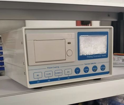 TG-100E Electrolytic Coulometric Thickness Tester High Precision Single & Multi Plating Layer Thickness Detector