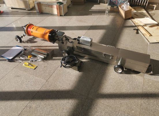 X Ray Pipe Crawler Flaw Detector Pipe Diameter Detecting Range Φ400-Φ1100mm