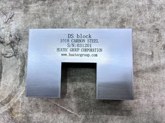 DS Type UT Calibration Block Longitudinal Distance Sensitivity Calibration Test Block For Ultrasonic Flaw Detector