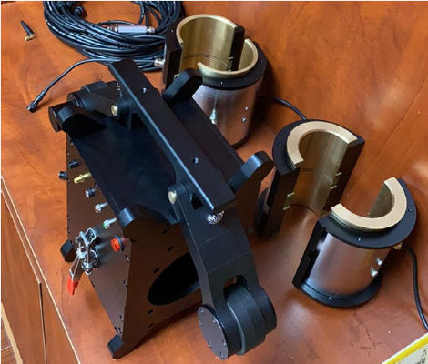 Integrated Internal And External Wire Rope Flaw On Line Detection of Wire Rope Internal and External Broken Wire