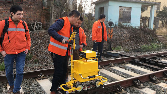 All Digital TFT Color Display Lightweight Trolley Ultrasonic Railway Flaw Detector for Railway System