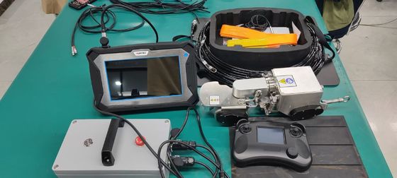 TG-M70 High-Altitude Non-Destructive Testing Magnetic Crawler Thickness Gauge with Camera