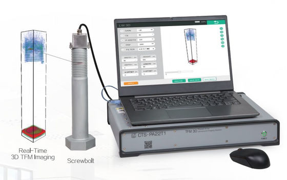 HPA-22T1 64 Channel Full Parallel Phased Array TFM Real-Time 3D Ultrasonic Imaging System With Delay 0-40 Μs And P 2.5ns