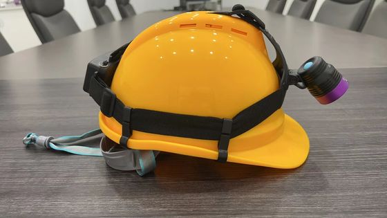 Fluorescent Magnetic Particle UV Headlamp DG-3101S With Peak Wavelength Of 365-370nm And 2pcs Of 18650 Lithium Battery