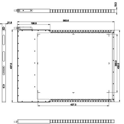 H3543HWF-AG 139μm Amorphous Silicon A-Si Curved DR Panel