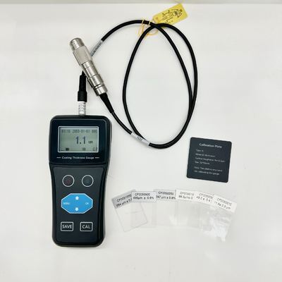 TG-6105 Portable High Precision Coating Thickness Gauge Real-time Temperature Compensation 0.1μm Accuracy Galvanized Layer Gram Weight Testing Instrument