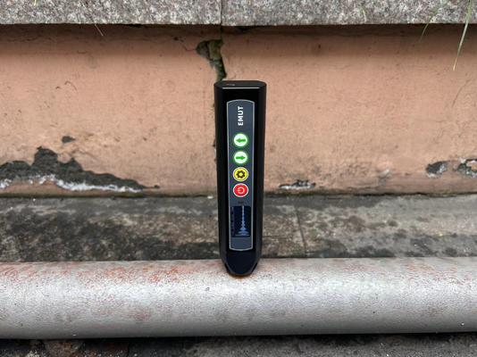 Pocket Pen Type No Coupling Agent and Non-Contact Electromagnetic Ultrasonic Thickness Gauge