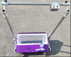 HC1400-LED Labor-Saving Vacuum Box Leak Tester with Walking Wheels & Auxiliary Rod for Weld Inspection