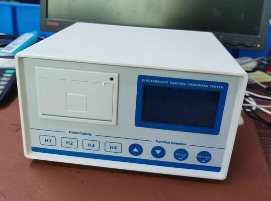 TG-100E Electrolytic Coating Thickness Gauge 0.01-35um Multi-Layer Plating Thickness Testing Machine With Printing Function