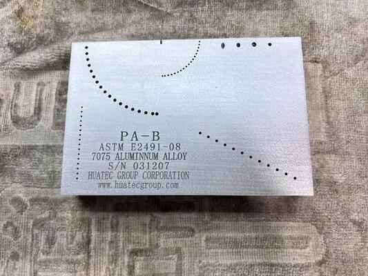 ASTM E2491 Phased Array Type B Block Calibration block - NDT Service