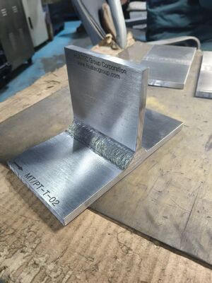 25 Defects Magnetic Particle/DYE Penetrant Standard Testing Kit MT/PT KIT