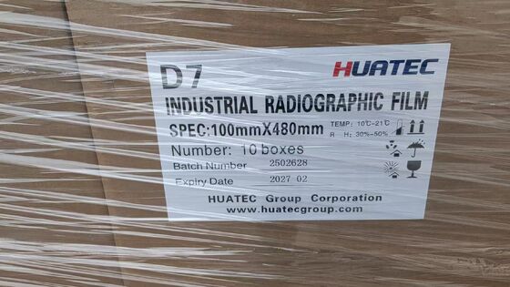 Industrial X-Ray Radiographic Film High Contrast Fine Grain NDT Weld Casting Inspection Film Equivalent Agfa