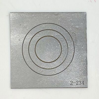 Shim Miniature QQI Standard Flaw Shims for Magnetic Particle Inspection