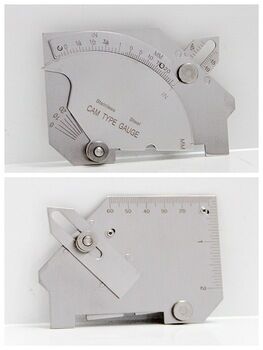 MG-8 Bridge Cam Welding Gauge Inch/mm Dual Scale Welding Inspection Tool