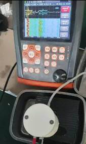 HFD-810 Portable Ultrasonic Tester 400MHz Sampling Bluetooth PDF Report Export Waterproof Layer Inspection Detector