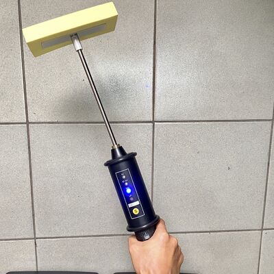 HD-104 High Sensitivity Wet Sponge Leak Detector Large Standard Sponge Probe Rod Anti-corrosive Coating Pinhole Gap Damage Inspection Instrument