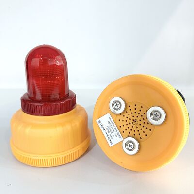 HRWL-GS X-ray Gamma Flaw Detection Radiation Warning Lamp Rechargeable Magnetic Mount Radiation Site On-site Warning Light