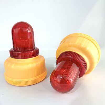 HRWL-GS Radiation On-site Warning Light Built-in Lithium Battery Magnetic Base X-ray Gamma Ray Flaw Detection Audible Visual Alarm Lamp