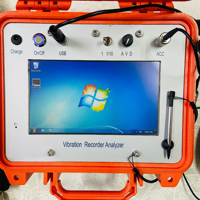 HG-S936L-1 Vibration Measurement Recorder Acceleration Velocity Displacement Vibration Analyzer
