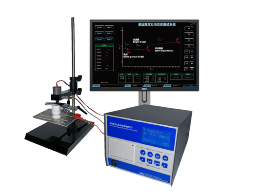 TG-100G Electrolytic Coating Thickness Gauge Multi-layer Nickel Potential Difference Testing Machine