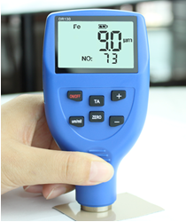 TG-1630 Auto Ferrous Non-Ferrous Coating Thickness Gauge Magnetic Eddy Current Dual Technology Paint Galvanizing Thickness Tester