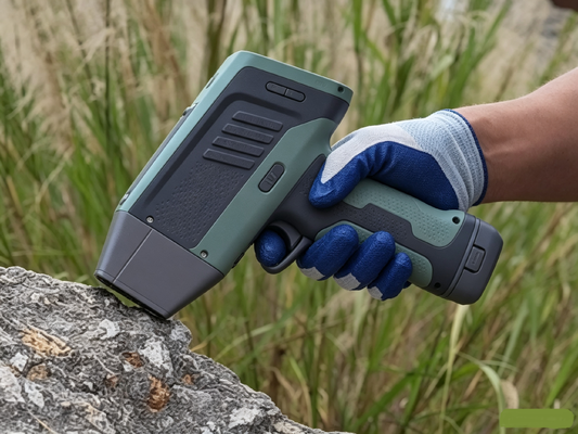 HXRF-600plus Handheld XRF Mineral Element Analyzer IP65 Waterproof Built-in GPS Bluetooth Portable Ore Grade Detector For Geological Prospecting