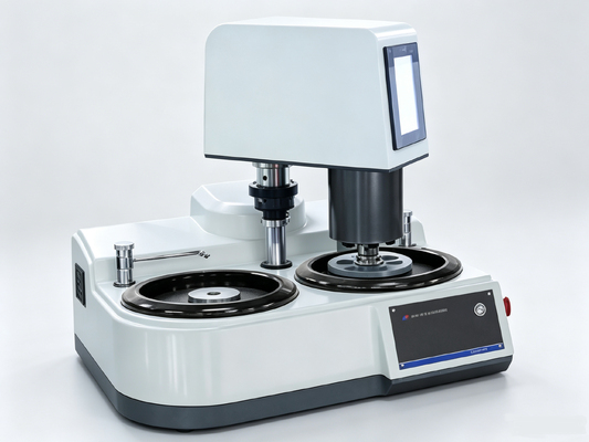 HPA-2000S Fully Automatic Metallographic Grinding and Polishing Machine with Touch Screen + PLC Control and Double Disc for Multi-point Pressure & Center Pressure