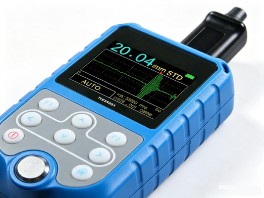 TG-3251 Echo‑to‑Echo Ultrasonic Wall Thickness Gauge T‑E 0.65‑400mm E‑E 3‑25mm Automatic Probe Recognition Thru‑coating Measurement