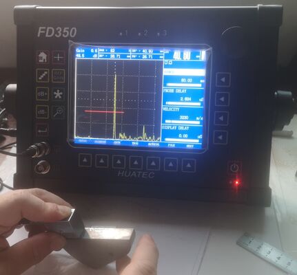 FD350 Automated Calibration Digital Ultrasonic Flaw Detector 