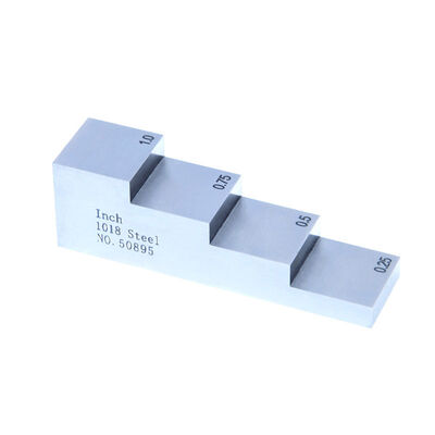 5-Step Calibration Block Carbon Steel 1018