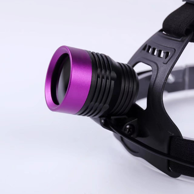 DG-3101S Adjustable UV Headlamp with 365 nm UV-A LED and 10000μW/cm² Intensity for Hands-Free Inspection