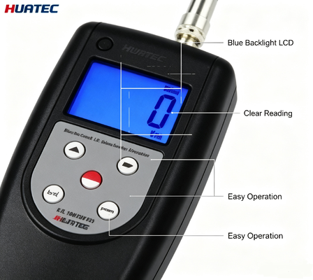 TG-2200CN High Accuracy Eddy Current Thickness Meter Single Continuous Mode for Anodizing Paint Enamel Coating Test