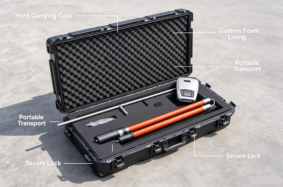 HD-107 Industrial Geo-membrane Integrity Detector High Precision Leakage Testing Equipment for Construction Landfill Water Conservancy Project