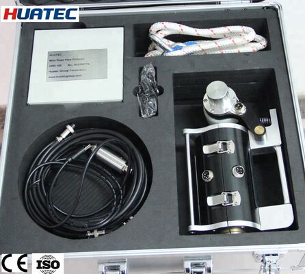 HRD-100 Portable Magnetic Steel Wire Rope Inspection Equipment (MRT) in Crane Wire Rope NDT