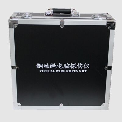 HRD-100 Portable Magnetic Steel Wire Rope Inspection Equipment (MRT) in Crane Wire Rope NDT