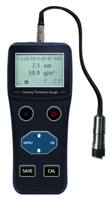 TG-6101 Portable Coating Thickness and Weight Measure Gauge F/N Probe Magnetic Non-magnetic Coating Tester