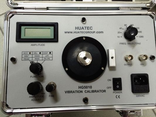 HG-5010 Vibration Calibrator with 0~4.0mm Range 5mm and 8mm Probes and 10 to 1280Hz Frequency for Vibration Testing Equipment