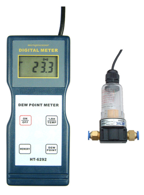 10 Mm LCD Display Dew Point Meter HT-6292 Battery Powerd