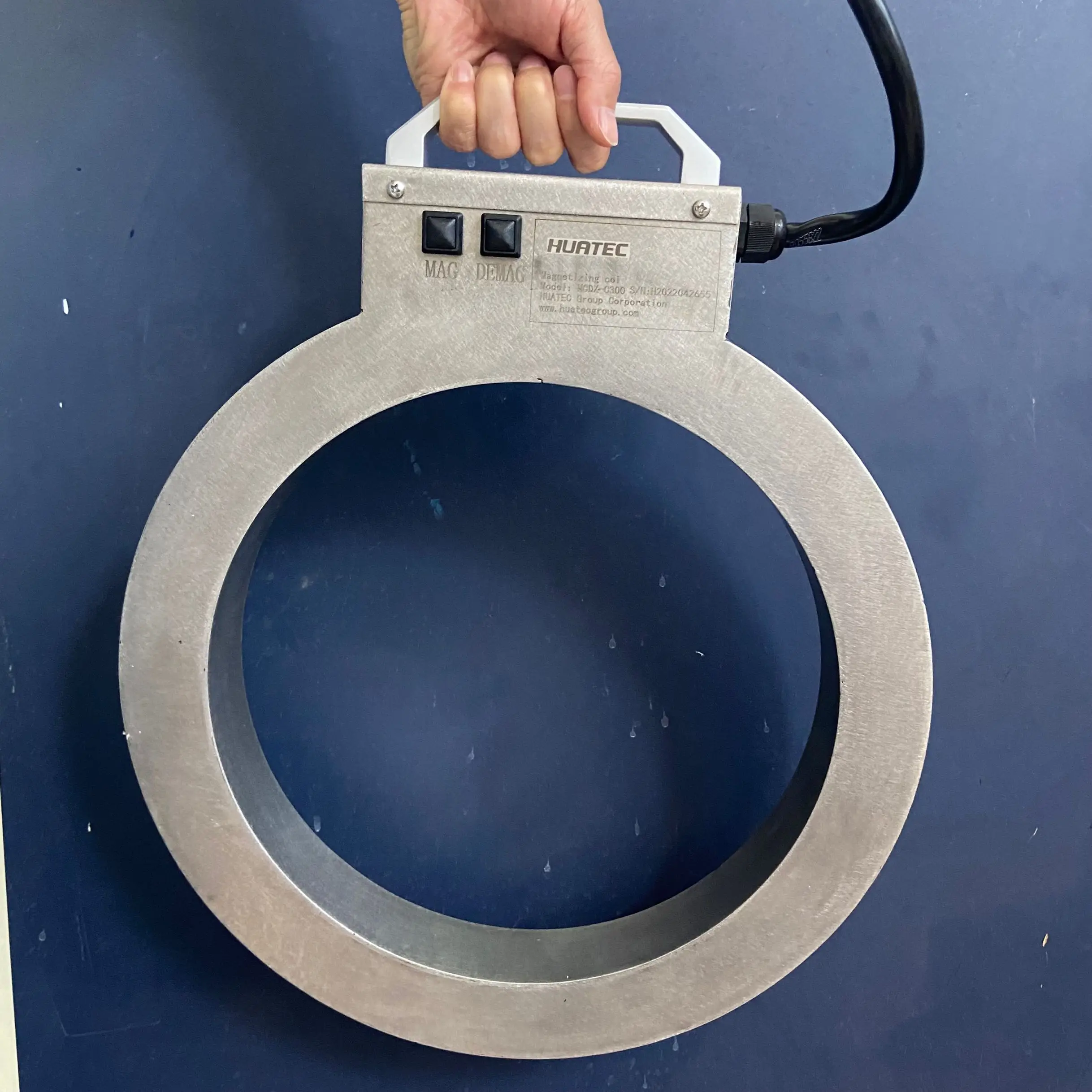Over Temperature Alarm Magnetization Closed Type Coil Flaw Detector ...