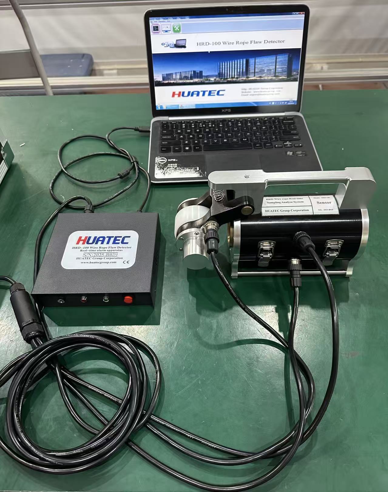 Mrt Testing Rotation HRD-100 MAGNETIC ROPE TESTING (MRT) DEVICE